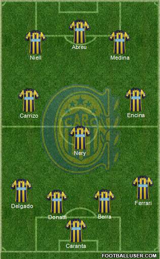 Rosario Central Formation 2014