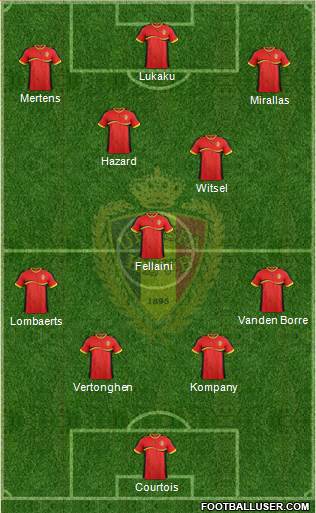 Belgium Formation 2014