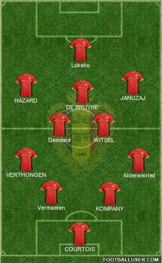 Belgium Formation 2014