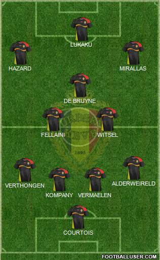 Belgium Formation 2014