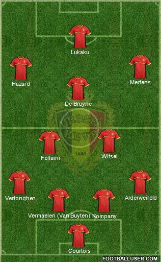 Belgium Formation 2014