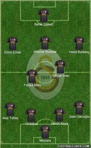 Galatasaray SK Formation 2014