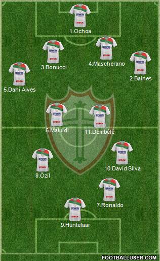 A Portuguesa D Formation 2014