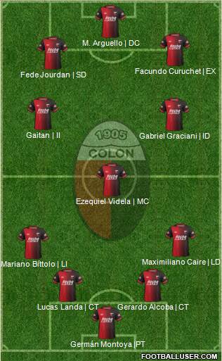 Colón de Santa Fe Formation 2014