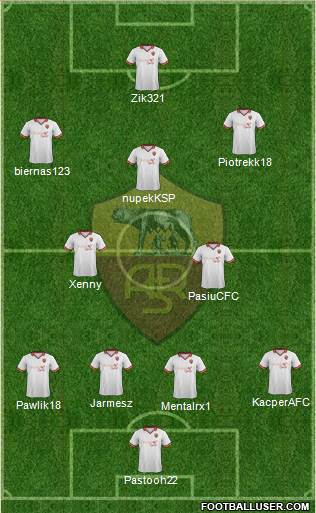 AS Roma Formation 2014