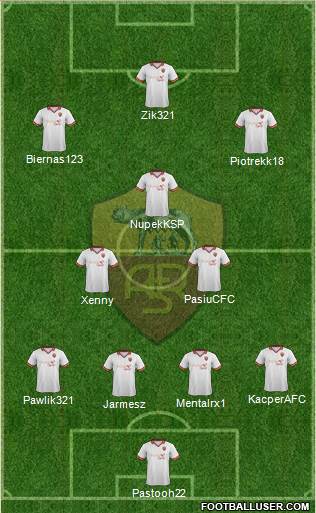 AS Roma Formation 2014