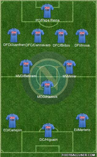 Napoli Formation 2014
