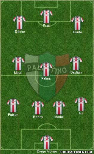 CD Palestino S.A.D.P. Formation 2014