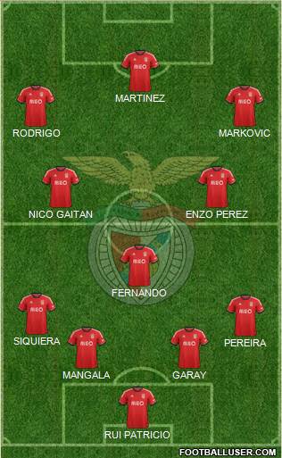 Sport Lisboa e Benfica - SAD Formation 2014