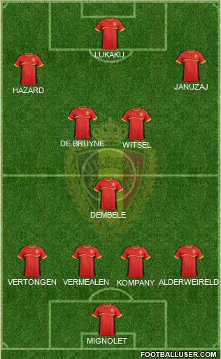 Belgium Formation 2014