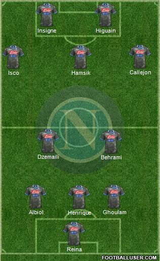 Napoli Formation 2014