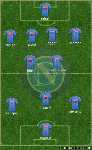 Napoli Formation 2014