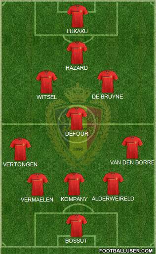 Belgium Formation 2014