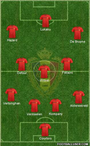 Belgium Formation 2014