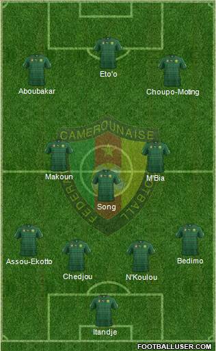Cameroon Formation 2014
