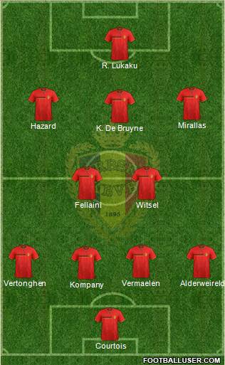 Belgium Formation 2014