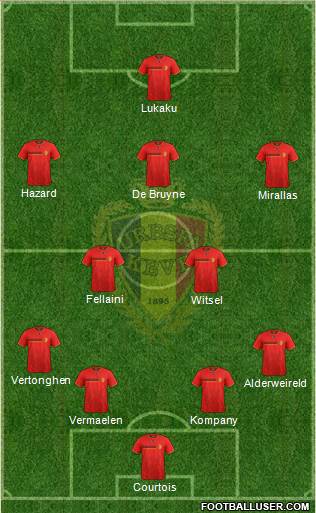 Belgium Formation 2014