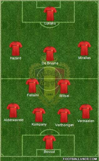 Belgium Formation 2014