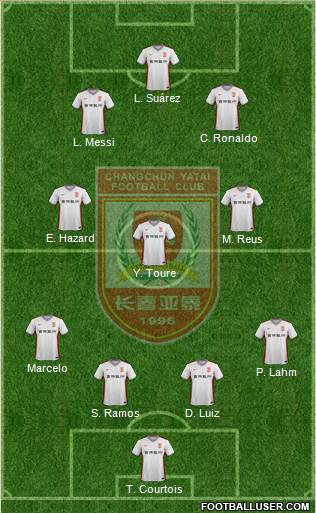 Changchun Yatai Formation 2014