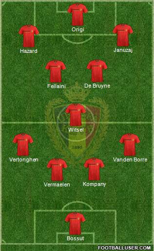 Belgium Formation 2014
