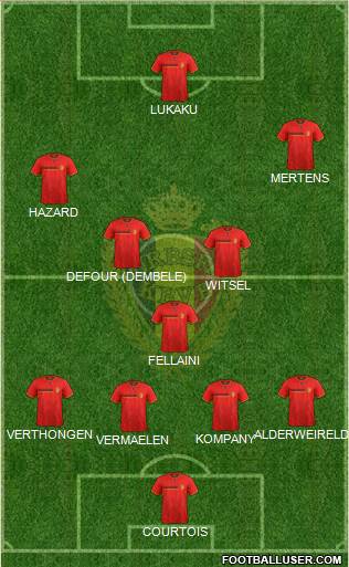 Belgium Formation 2014