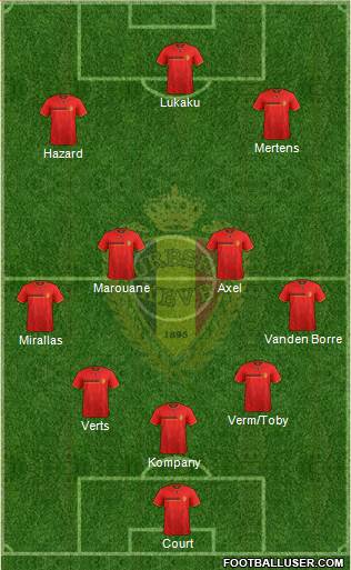 Belgium Formation 2014
