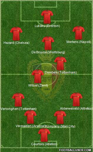Belgium Formation 2014