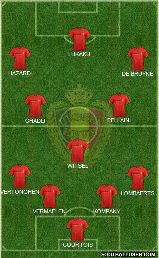 Belgium Formation 2014