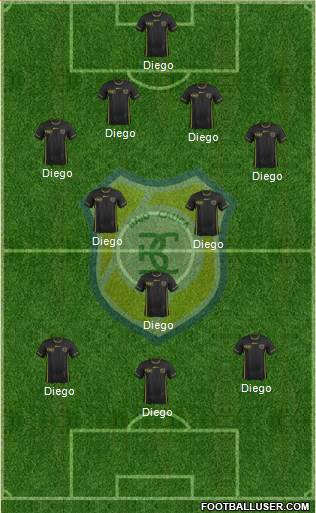 CD Itagüí Ditaires Formation 2014
