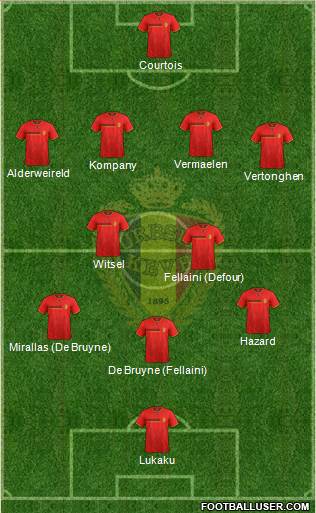 Belgium Formation 2014