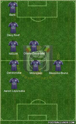 RSC Anderlecht Formation 2014