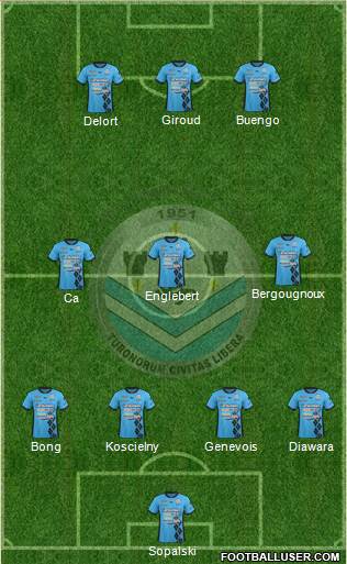 Tours Football Club Formation 2014