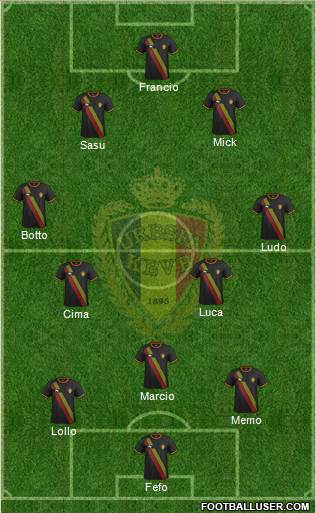 Belgium Formation 2014