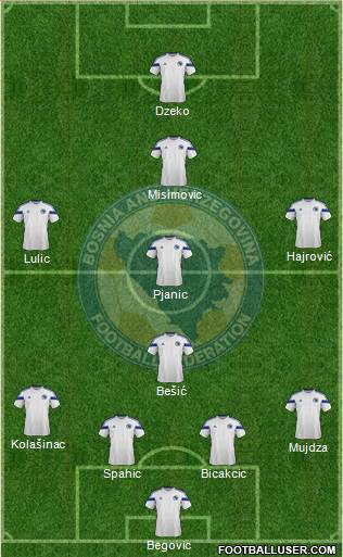 Bosnia and Herzegovina Formation 2014