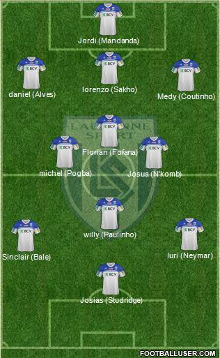 FC Lausanne-Sport Formation 2014