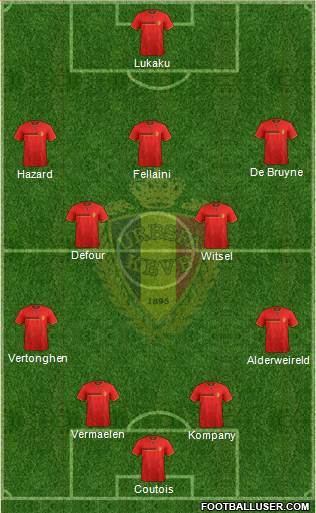 Belgium Formation 2014