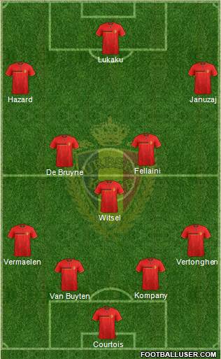 Belgium Formation 2014