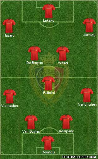 Belgium Formation 2014