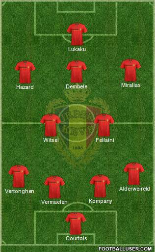 Belgium Formation 2014