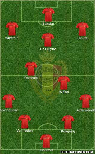 Belgium Formation 2014