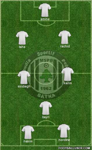 Mouloudia Sportive Populaire de Batna Formation 2014