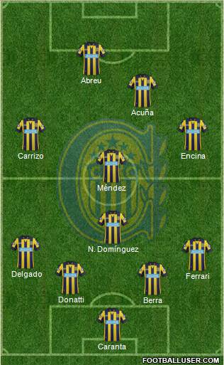 Rosario Central Formation 2014