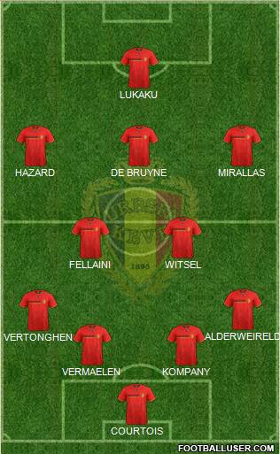 Belgium Formation 2014
