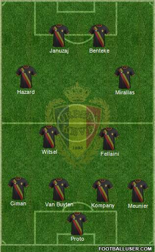 Belgium Formation 2014
