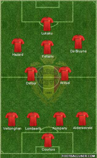 Belgium Formation 2014