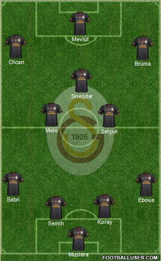 Galatasaray SK Formation 2014