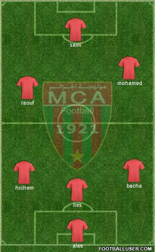 Mouloudia Club d'Alger Formation 2014
