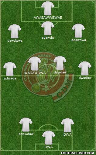 Deportivo Morón Formation 2014