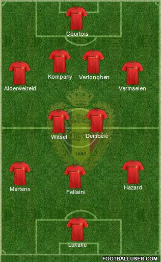 Belgium Formation 2014