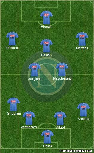 Napoli Formation 2014